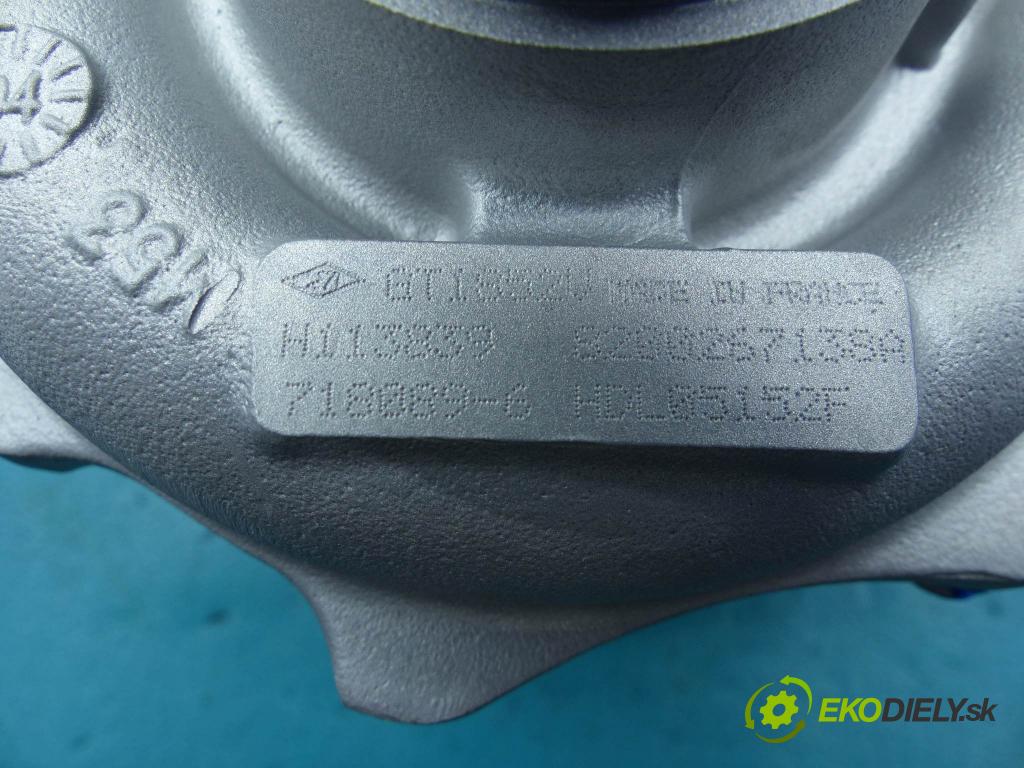 Renault Espace IV 2003-2014 2.2 DCI 150 HP manual 110 kW 2188 cm3 5- turbodúchadlo, turbo repasovaná 718089-6