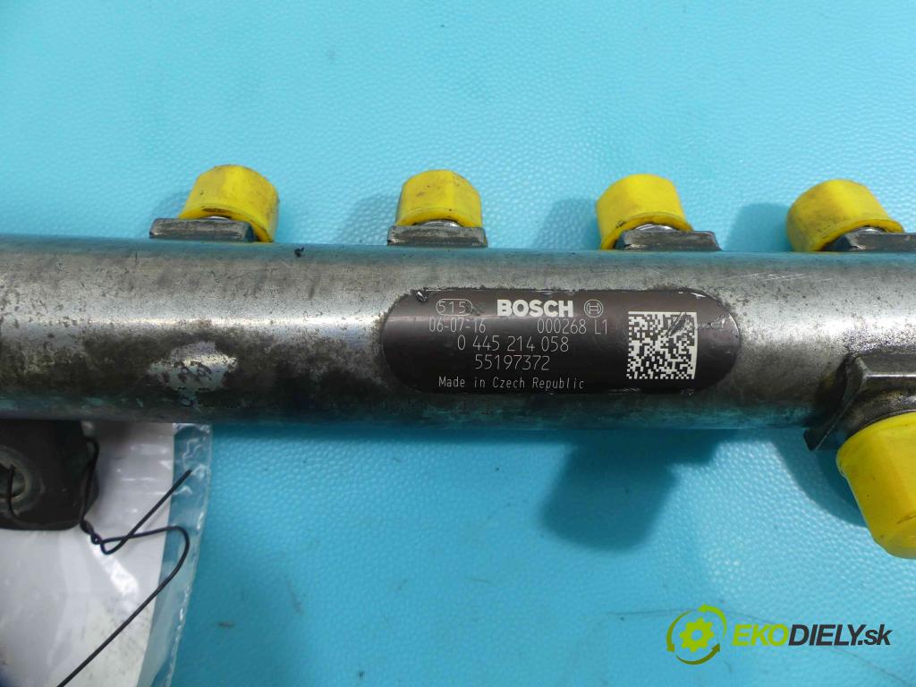 Alfa romeo 159 1.9 JTD 150 HP manual 110 kW 1910 cm3 4- lišta vstrekovacia 0445214058 (Vstrekovacie lišty)