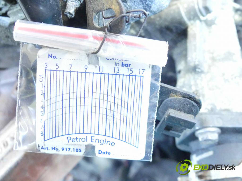 Citroen C4 2004-2011 1.4 16v 88 HP manual 65 kW 1360 cm3 5- motor benzín: KFU