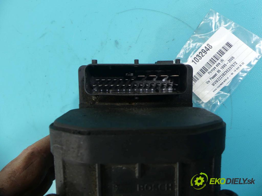 Vw Passat B5 1995-2005 1.9 tdi 90 HP manual 66 kW 1896 cm3 5- čerpadlo abs 0265216559 (Pumpy ABS)