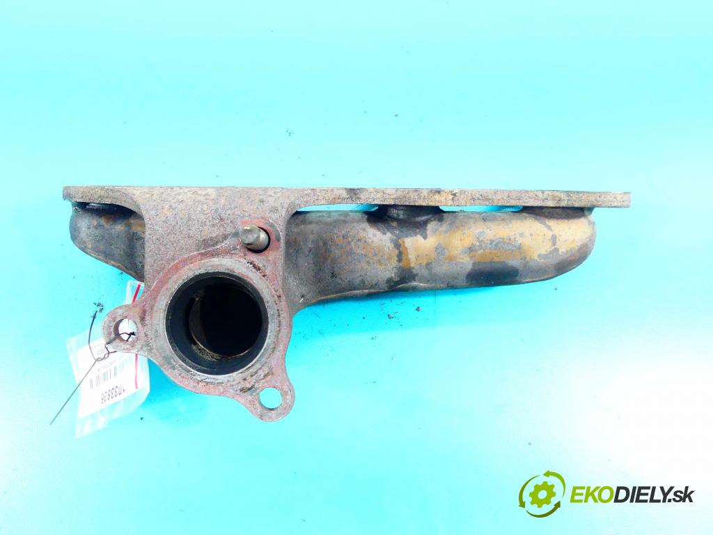 Toyota Yaris III 2011-2018 1.4 D4D 90 hp manual 66 kW 1364 cm3 3- potrubí výfuk  (Výfukové potrubí)