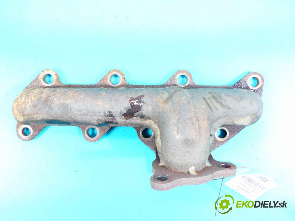 Toyota Yaris III 2011-2018 1.4 D4D 90 hp manual 66 kW 1364 cm3 3- potrubí výfuk  (Výfukové potrubí)