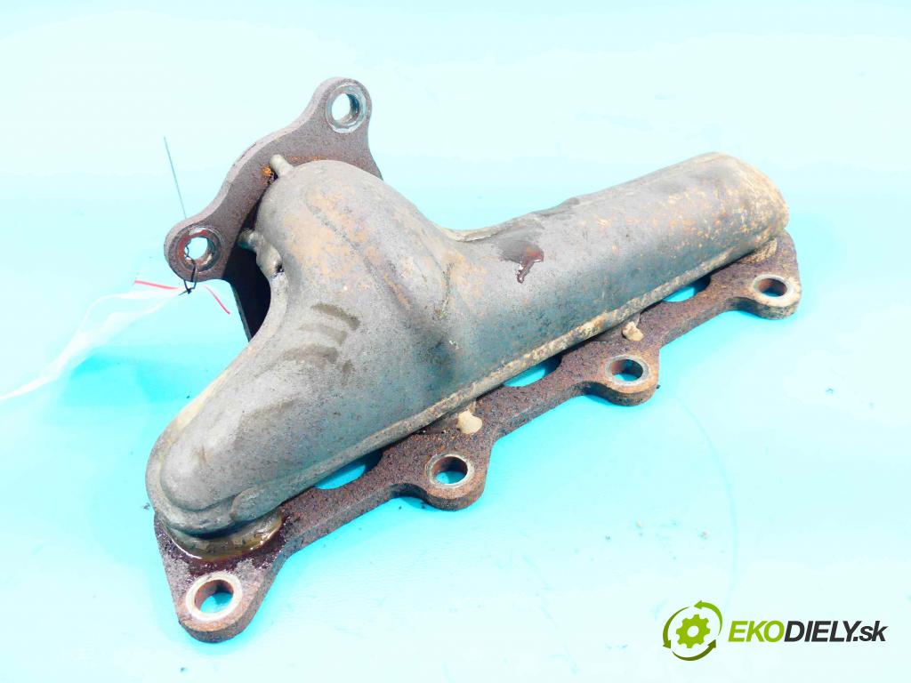 Toyota Yaris III 2011-2018 1.4 D4D 90 hp manual 66 kW 1364 cm3 3- potrubí výfuk  (Výfukové potrubí)