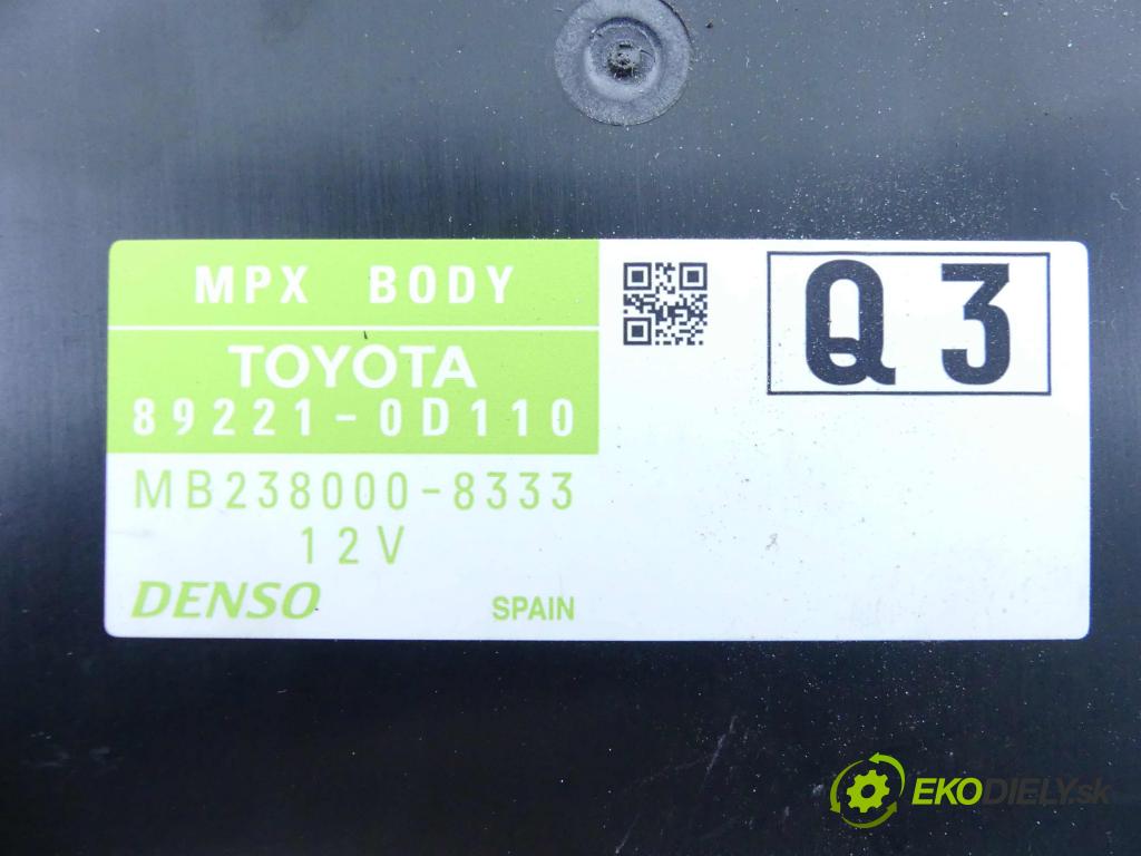 Toyota Yaris III 2011-2018 1.4 D4D 90 hp manual 66 kW 1364 cm3 3- jednotka řídící 0281017820