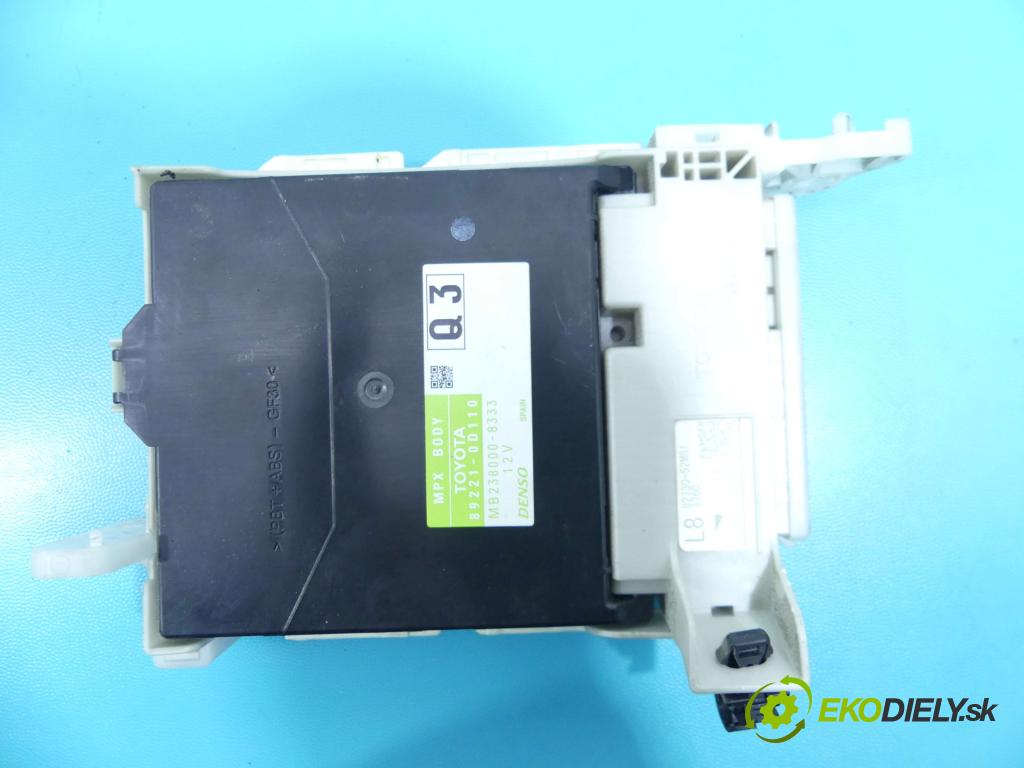 Toyota Yaris III 2011-2018 1.4 D4D 90 hp manual 66 kW 1364 cm3 3- jednotka řídící 0281017820