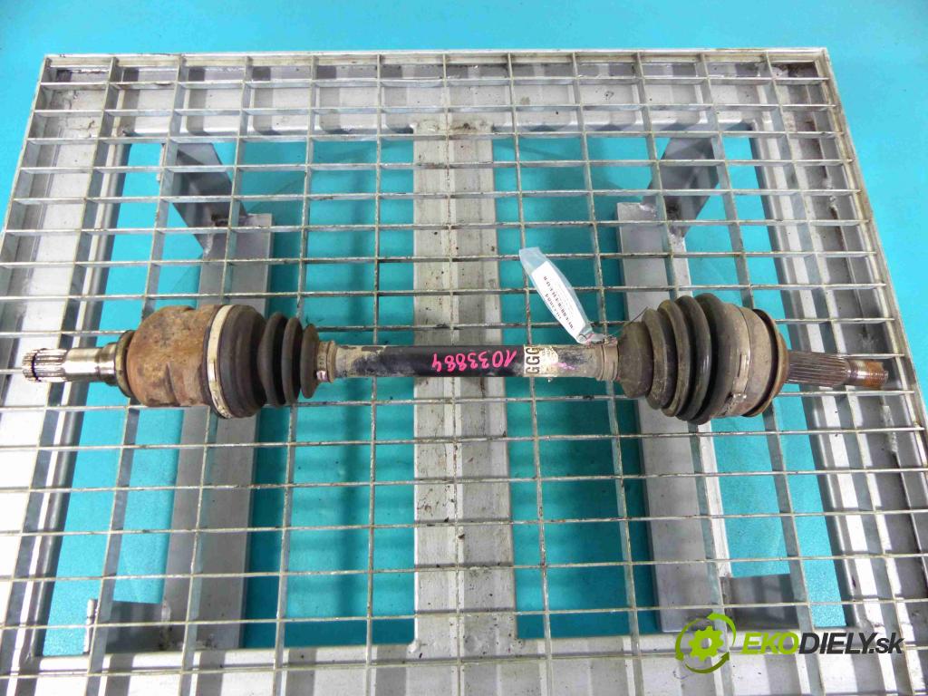 Toyota Yaris III 2011-2018 1.4 D4D 90 HP manual 66 kW 1364 cm3 3- poloos ľavé 43420-0D331-A (Poloosy)