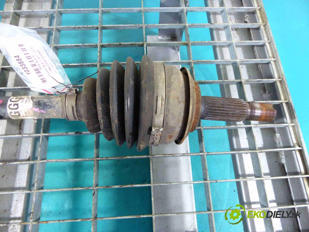 Toyota Yaris III 2011-2018 1.4 D4D 90 HP manual 66 kW 1364 cm3 3- poloos ľavé 43420-0D331-A (Poloosy)