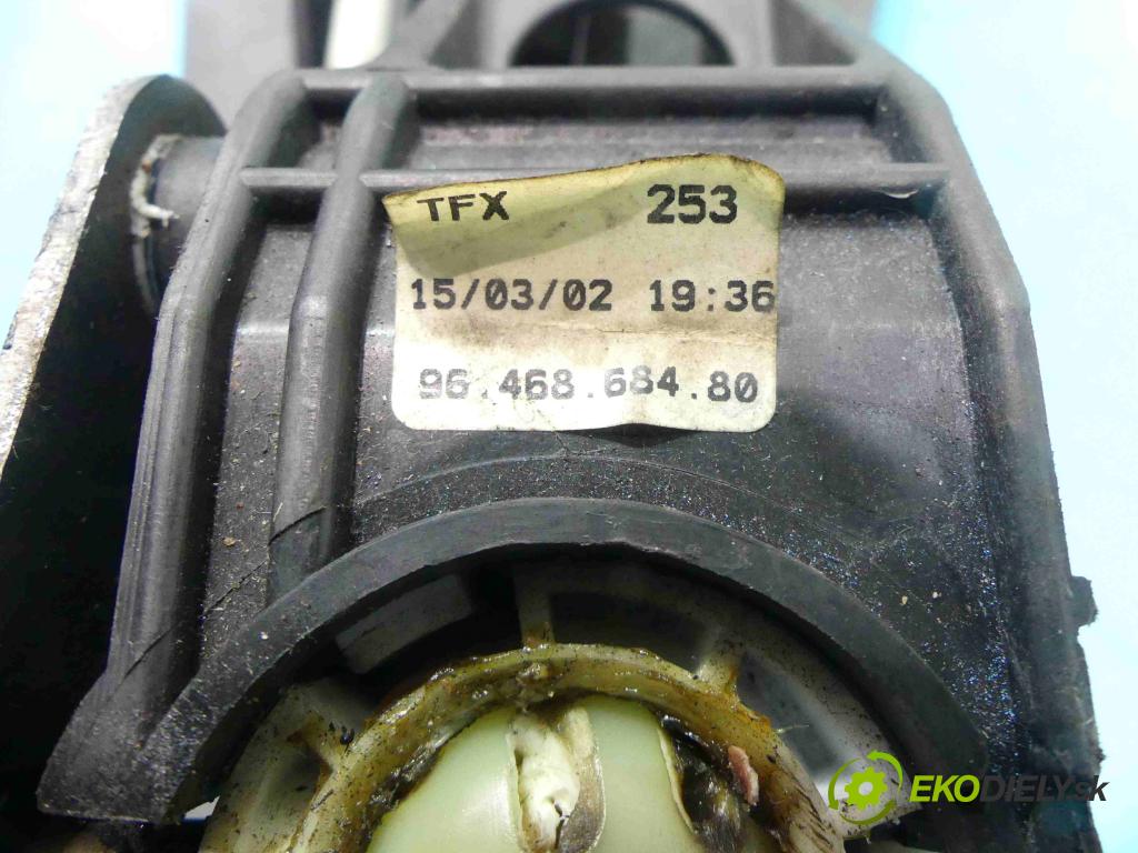 Peugeot 307 2.0 hdi 90 HP manual 66 kW 1997 cm3 5- Páka: Změny: stupeň,rýchlosť 9646868480 (Rýchlostné páky / kulisy)