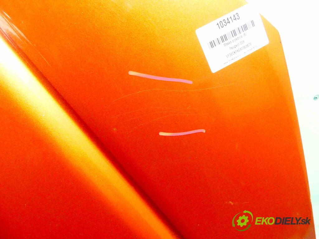 Peugeot 206 1.4 75 HP manual 55 kW 1360 cm3 3- kapota predná