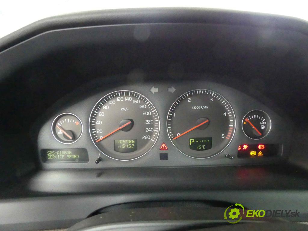 Volvo S60 I 2000-2010 2.4 D5 163 HP automatic 120 kW 2400 cm3 4- prístrojovka/ budíky 30746102 (Prístrojové dosky, displeje)