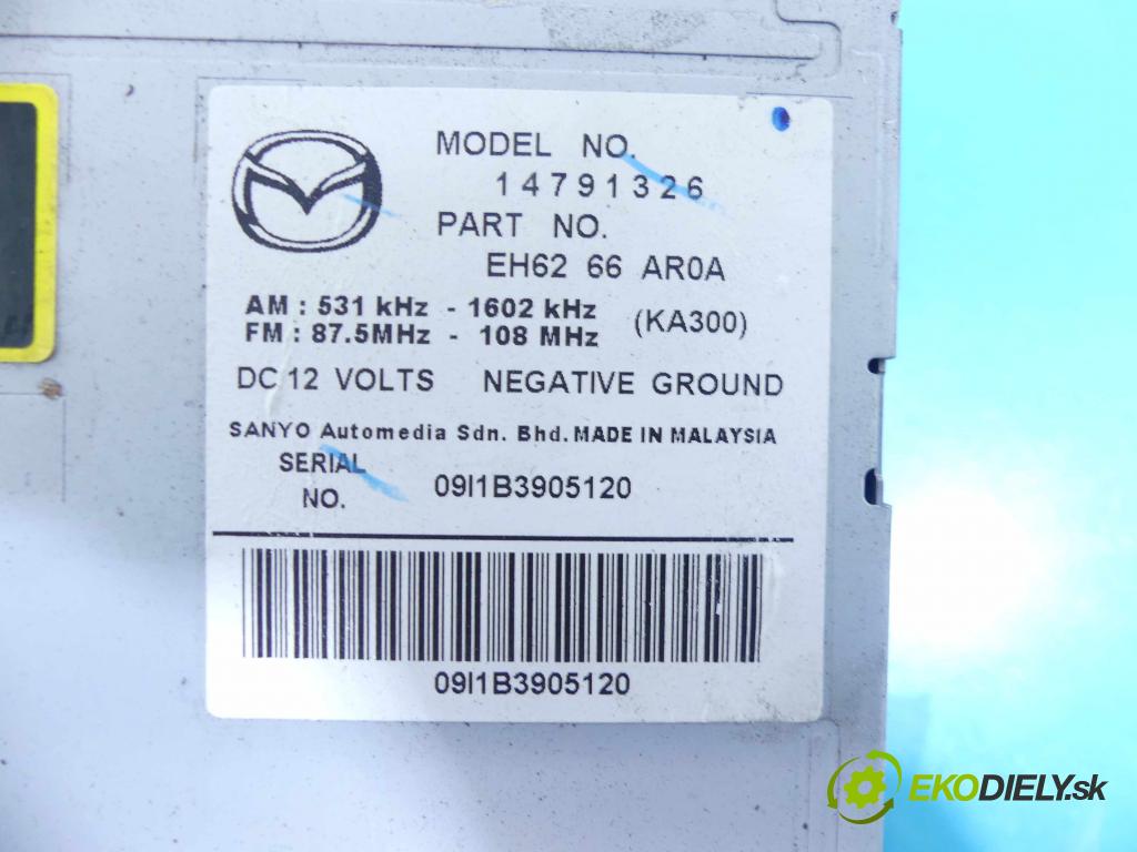 Mazda Cx-7 2.2 MZR-CD: 173KM manual 127 kW 2184 cm3 5- Radio továreň: 14791326