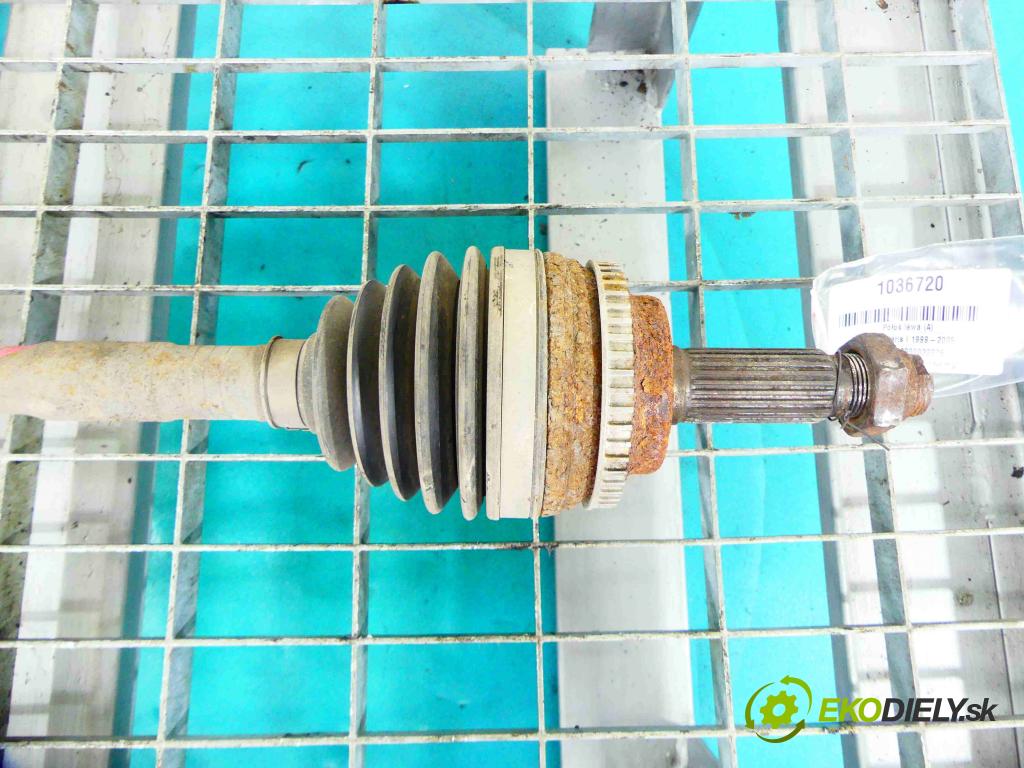 Toyota Yaris I 1999-2005 1.5 vvti 106 HP manual 78 kW 1497 cm3 3- poloos ľavé  (Poloosy)