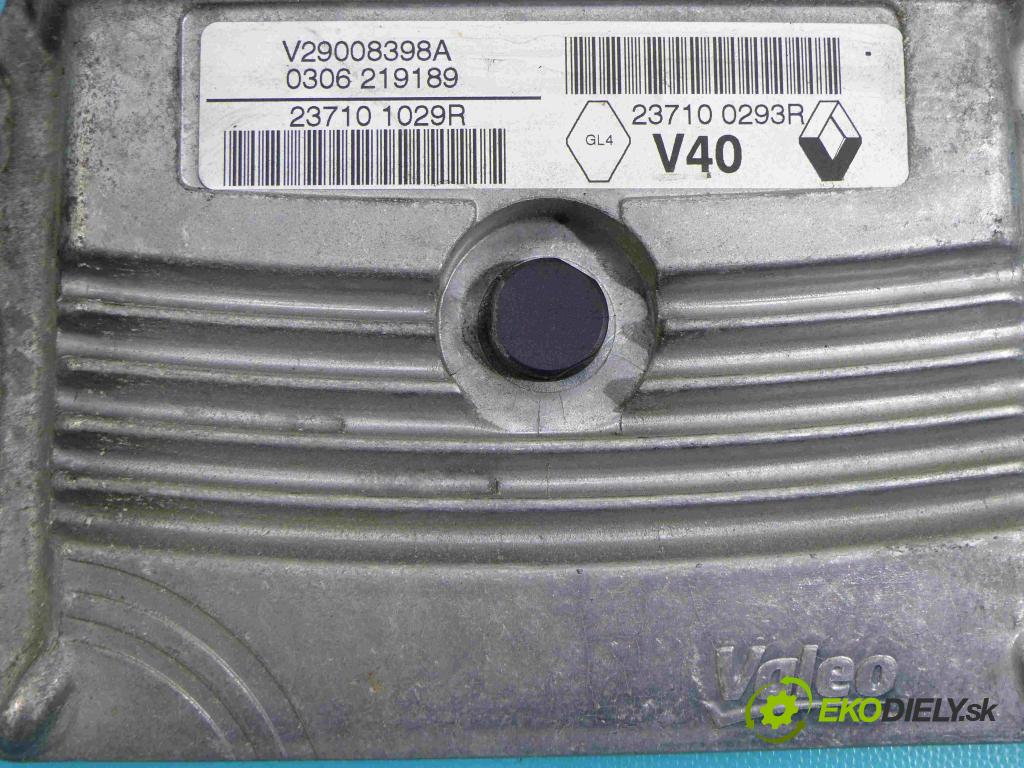 Renault Megane III 2008-2016 1.4 tce 131 hp manual 96 kW 1397 cm3 5- řídící jednotka motoru 237100293R