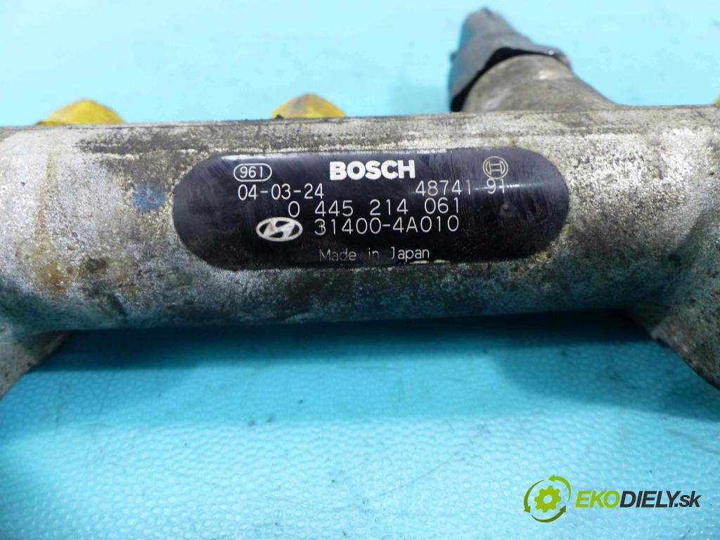 Hyundai H1 2.5 crdi 140 HP manual 103 kW 2497 cm3 5- lišta vstrekovacia 0445214061 (Vstrekovacie lišty)