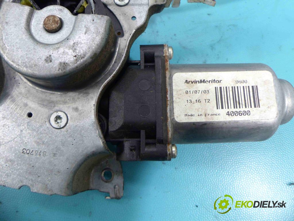 Nissan Primera P12 2001-2007 1.9 dci 120 hp manual 88 kW 1870 cm3 5- mechanismus stahování zadní pravý