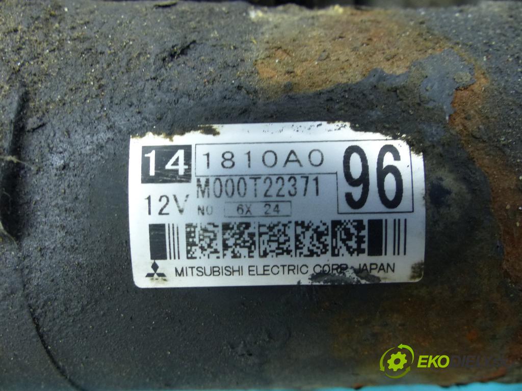 Mitsubishi Outlander II 2006-2013 3.0 V6 219KM automatic 161 kW 2998 cm3 5- štartér M000T22371 (Štartéry)