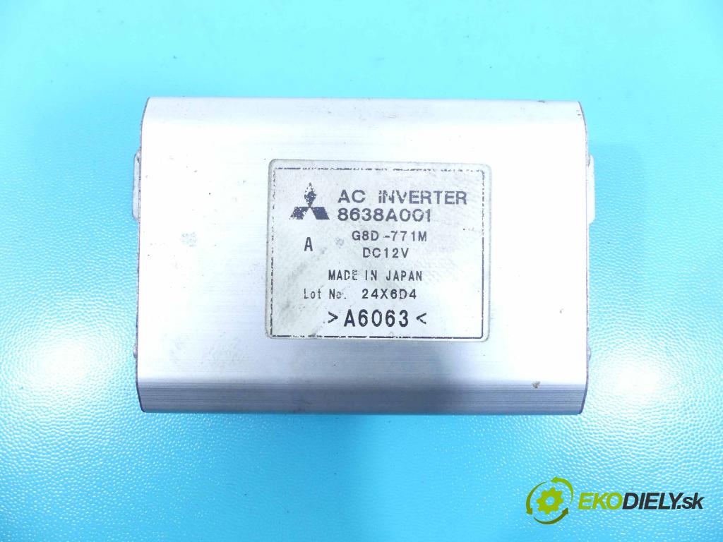 Mitsubishi Outlander II 2006-2013 3.0 V6 219KM automatic 161 kW 2998 cm3 5- modul riadiaca jednotka 8638A001 (Ostatné)