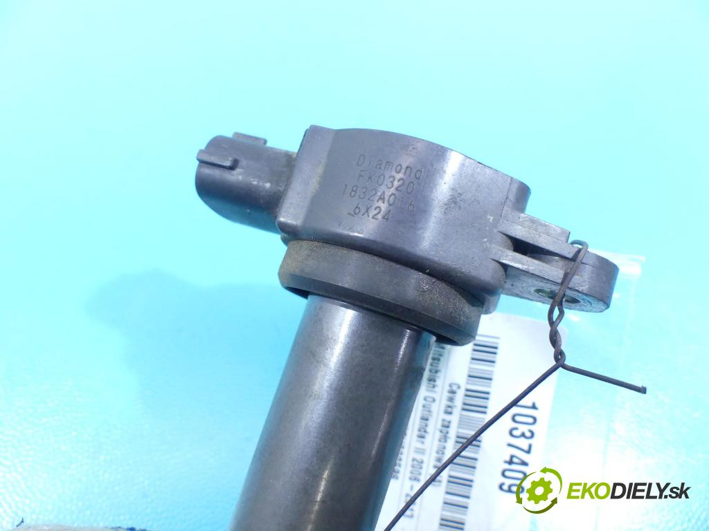 Mitsubishi Outlander II 2006-2013 3.0 V6 automatic 161 kW 2998 cm3 5- cievka zapaľovacia 1832A016 (Zapaľovacie cievky, moduly)