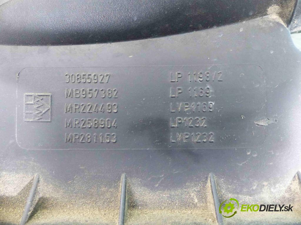 Mitsubishi Space star 1.6 16v 103 hp manual 76 kW 1584 cm3 5- obal filtra vzduchu 30855927 (Kryty filtrů)