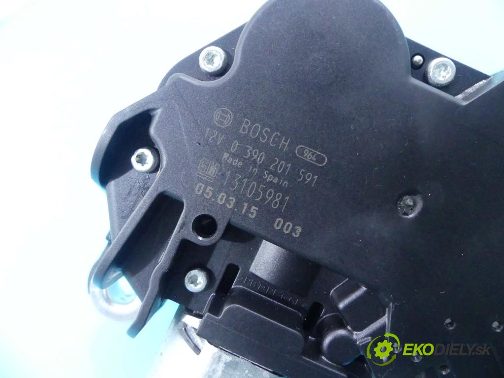 Opel Astra III 2004-2014 1.6 16v 105 hp manual 77 kW 1598 cm3 3- motor stěrače zadní 13105981