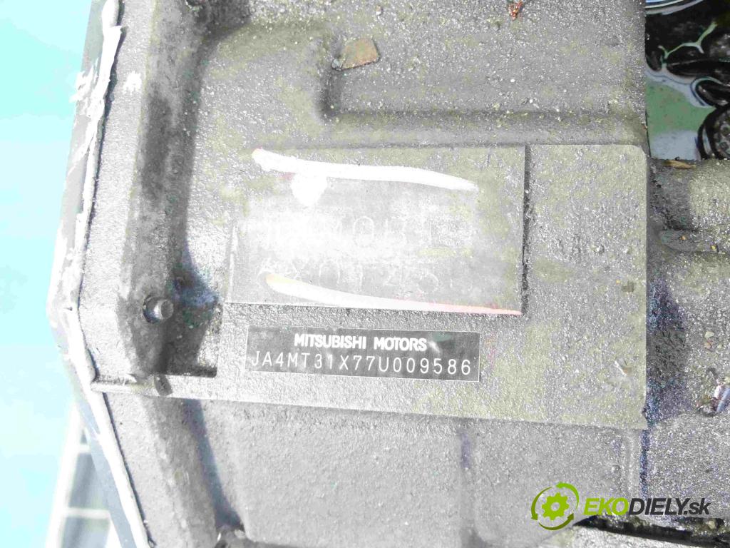 Mitsubishi Outlander II 2006-2013 3.0 V6 219KM automatic 161 kW 2998 cm3 5- prevodovka stupeň,rýchlosť automat 6X01430