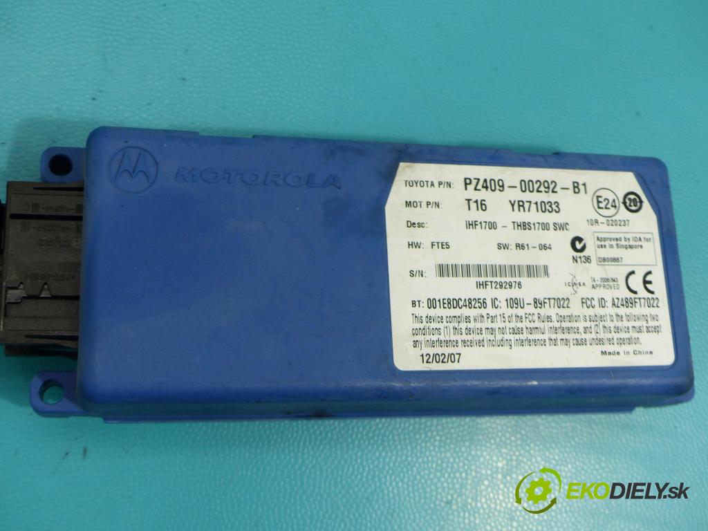 Toyota Corolla Verso II 2004-2009 2.2 D4D 136hp manual 100 kW 2231 cm3 5- Soubor: bez rukou: PZ409-00292-B1