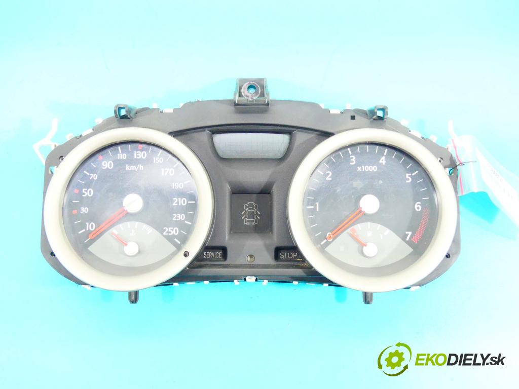Renault Megane II 2003-2008 1.6 16v 113 HP manual 83 kW 1598 cm3 5- prístrojovka/ budíky 8200399694D (Prístrojové dosky, displeje)