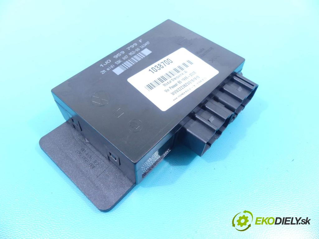 Vw Passat B5 1995-2005 1.6 101 HP manual 74 kW 1595 cm3 5- modul riadiaca jednotka 1J0959799F (Ostatné)