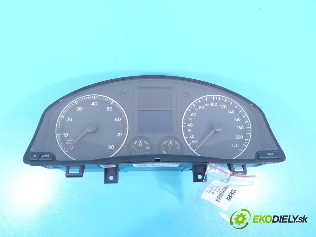 Vw Golf V 2003-2009 1.4 16v 75 HP manual 55 kW 1390 cm3 5- prístrojovka/ budíky 1K0920861K (Prístrojové dosky, displeje)