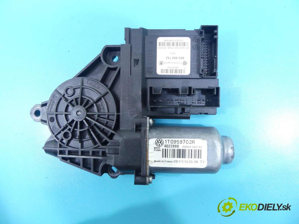 Skoda Octavia II 2004-2013 1.4 tsi 122 HP automatic 90 kW 1390 cm3 5- mechanizmus okná predné pravý 5K0959792