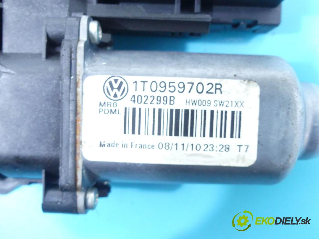 Skoda Octavia II 2004-2013 1.4 tsi 122 HP automatic 90 kW 1390 cm3 5- mechanizmus okná predné pravý 5K0959792