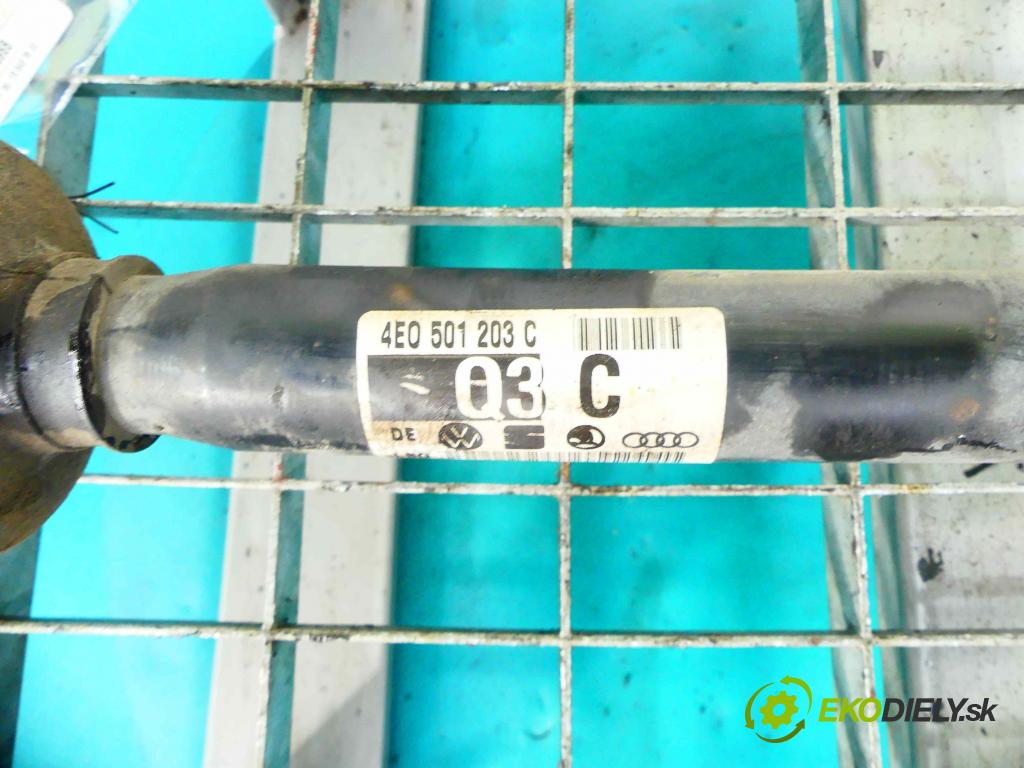 Audi A8 D3 2002-2009 4.2 V8 334HP automatic 246 kW 4172 cm3 4- poloos ľavé 4E0501203C (Poloosy)