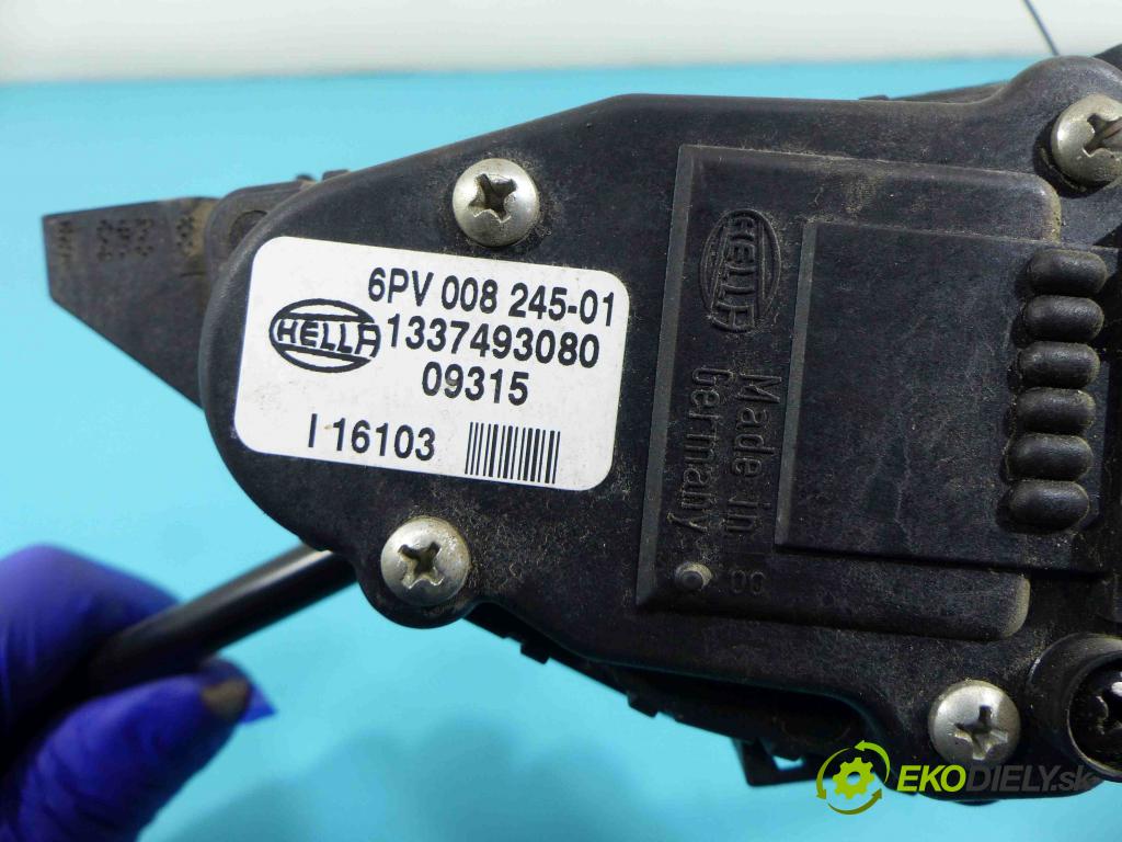 Peugeot Boxer I 1994-2006 2.2 hdi 101 HP manual 74 kW 2179 cm3 5- pedále 1337493080 (Pedále)