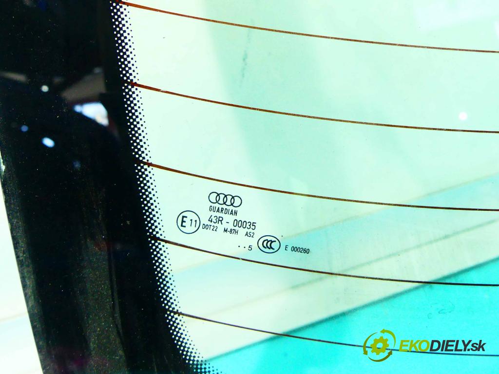 Audi A8 D3 2002-2009 4.2 V8 334KM automatic 246 kW 4172 cm3 4- sklo zadní  (Okna zadní)