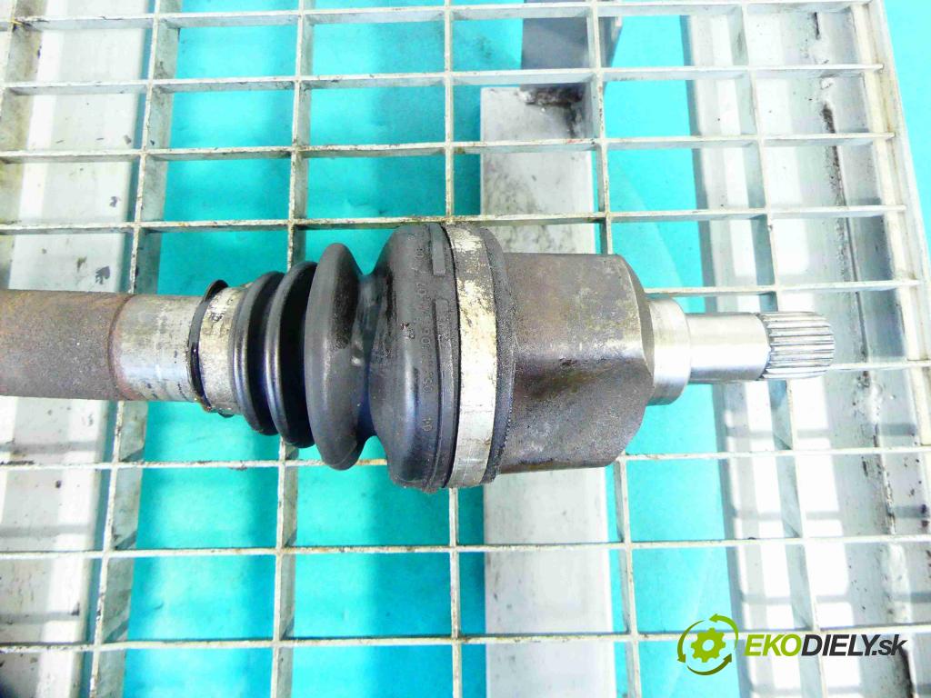 Citroen C4 picasso 06-13 1.6 hdi 109 HP manual 80 kW 1560 cm3 5- poloos ľavé  (Poloosy)