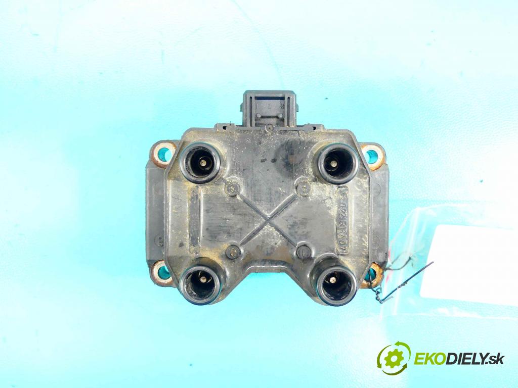 Fiat Brava I 1995-2001 1.2 16v 82 HP manual 60 kW 1242 cm3 5- cievka zapaľovacia 0221503407 (Zapaľovacie cievky, moduly)