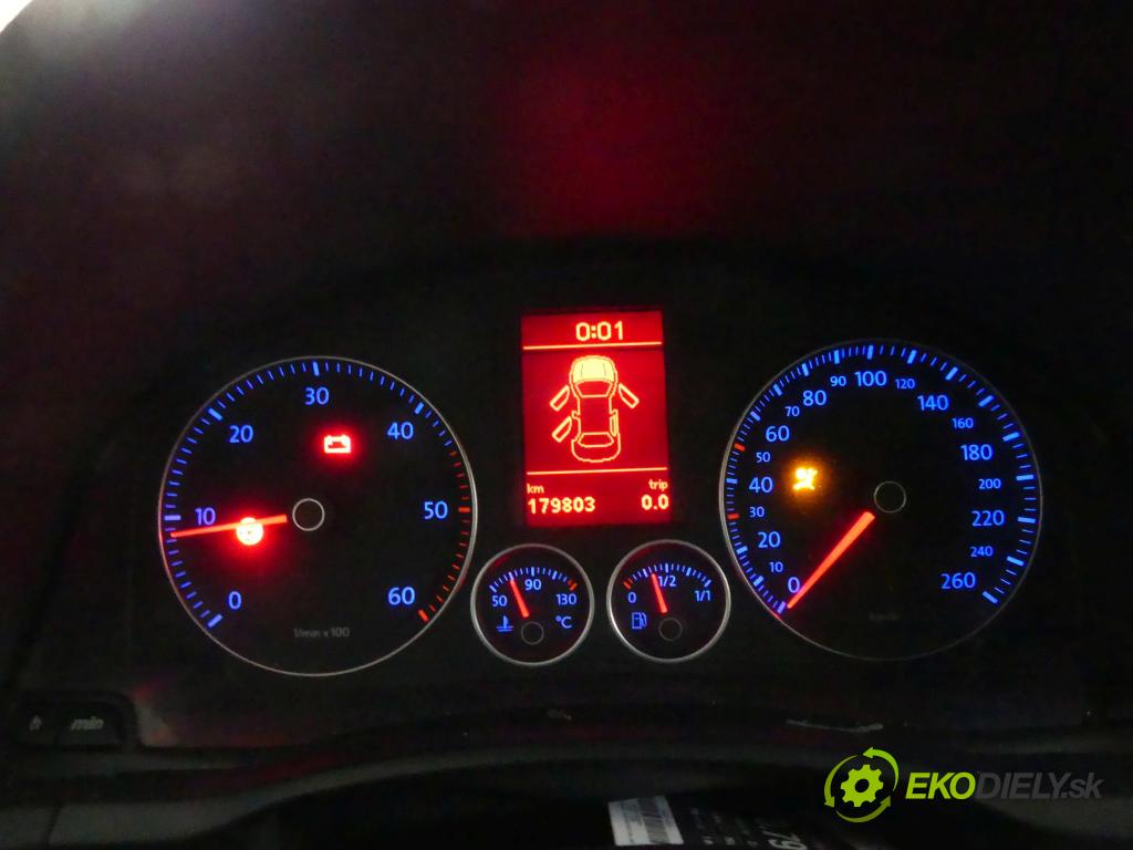 Vw Jetta V 2005-2010 1.9 tdi 105 HP manual 77 kW 1896 cm3 4- prístrojovka/ budíky 1K0920874B (Prístrojové dosky, displeje)
