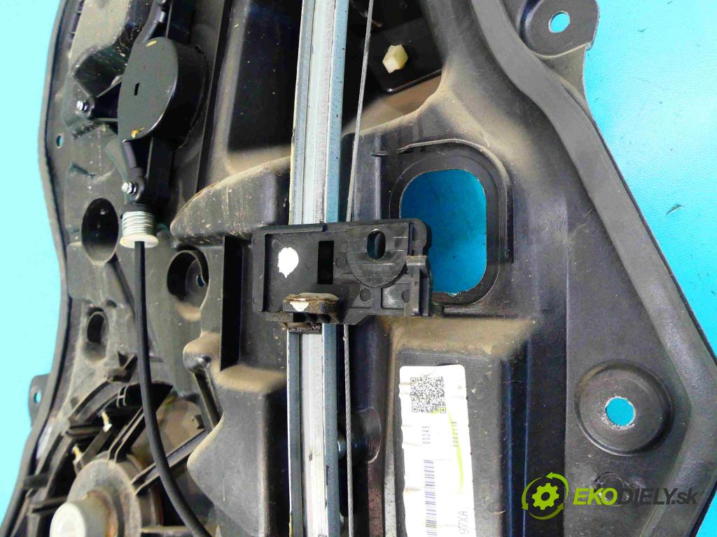 Mazda 3 II BL 2008-2013 1.6 citd 109 hp manual 80 kW 1560 cm3 5- mechanismus stahování zadní levý D6515958X