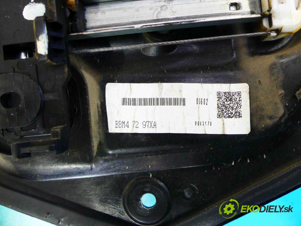 Mazda 3 II BL 2008-2013 1.6 citd 109 hp manual 80 kW 1560 cm3 5- mechanismus stahování zadní pravý D6515858X