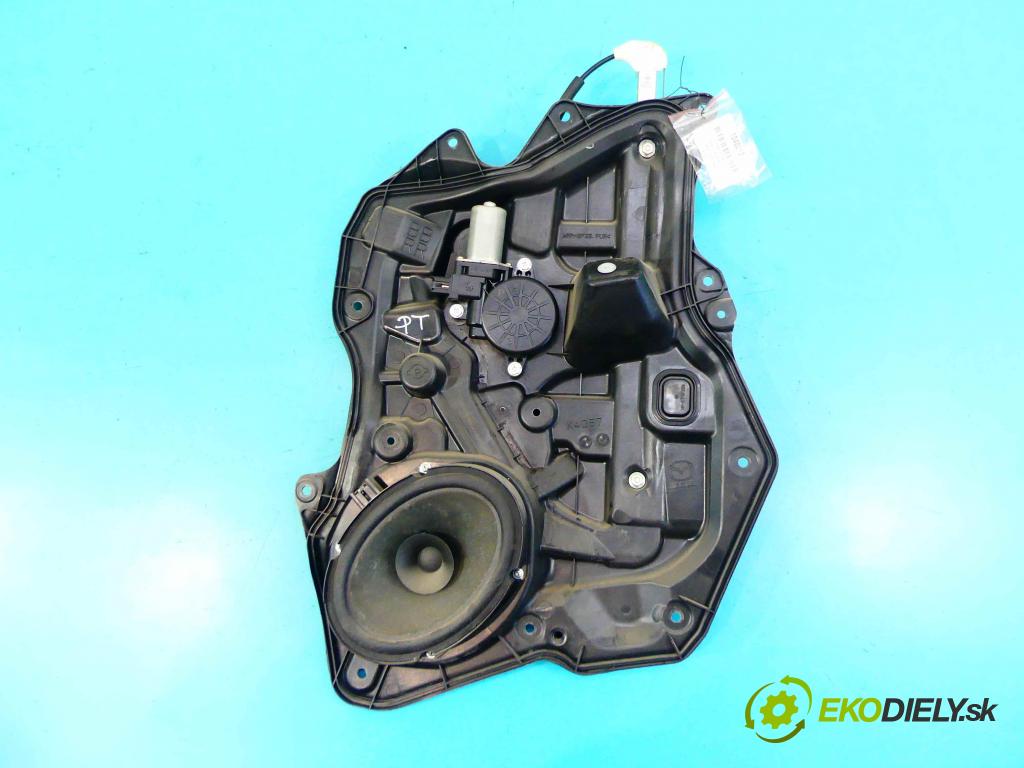 Mazda 3 II BL 2008-2013 1.6 citd 109 hp manual 80 kW 1560 cm3 5- mechanismus stahování zadní pravý D6515858X