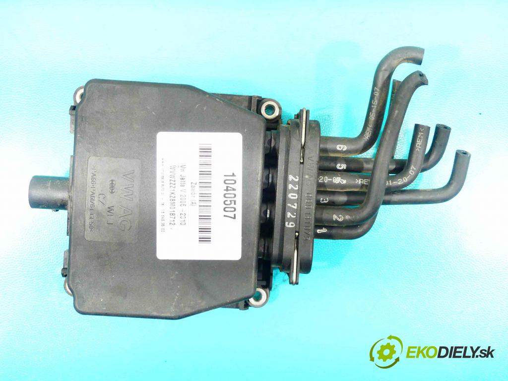 Vw Jetta V 2005-2010 1.9 tdi 105 HP manual 77 kW 1896 cm3 4- ventil 6Q0906625 (Ventily)