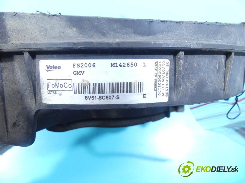 Mazda 3 II BL 2008-2013 1.6 citd 109 HP manual 80 kW 1560 cm3 5- Ventilátor chladiča 8V61-8C607-S