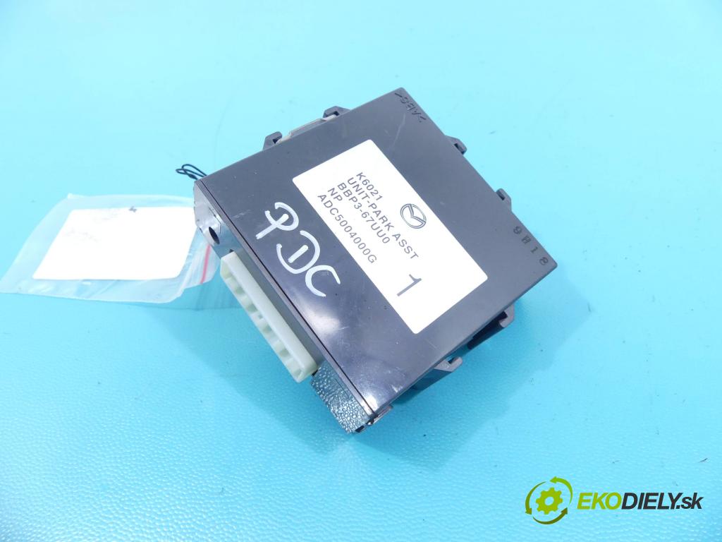 Mazda 3 II BL 2008-2013 1.6 citd 109 HP manual 80 kW 1560 cm3 5- modul riadiaca jednotka BBP3-67UU0 (Ostatné)