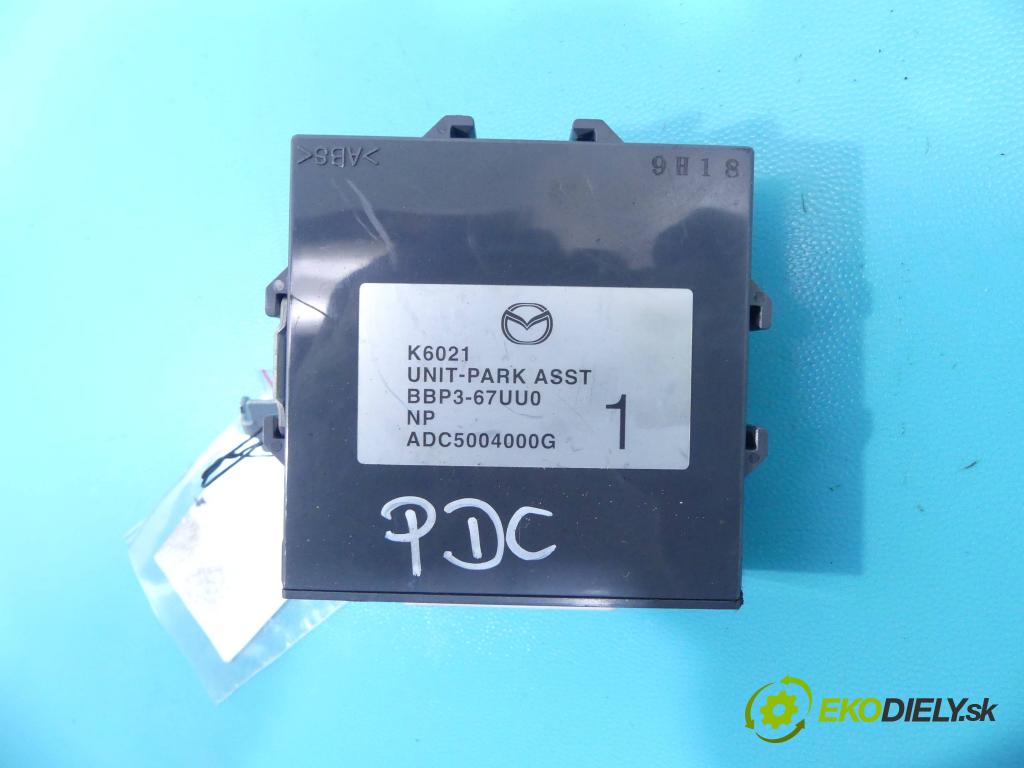 Mazda 3 II BL 2008-2013 1.6 citd 109 HP manual 80 kW 1560 cm3 5- modul riadiaca jednotka BBP3-67UU0 (Ostatné)