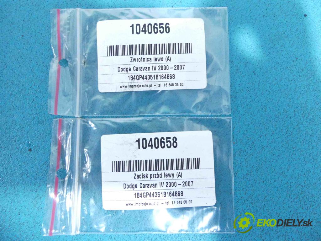 Dodge Caravan IV 2000-2007 3.3 V6 174 HP automatic 128 kW 3301 cm3 5- náboj ľavé  (Náboje)