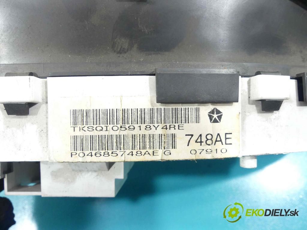 Dodge Caravan IV 2000-2007 3.3 V6 174 HP automatic 128 kW 3301 cm3 5- prístrojovka/ budíky P04685748AE (Prístrojové dosky, displeje)