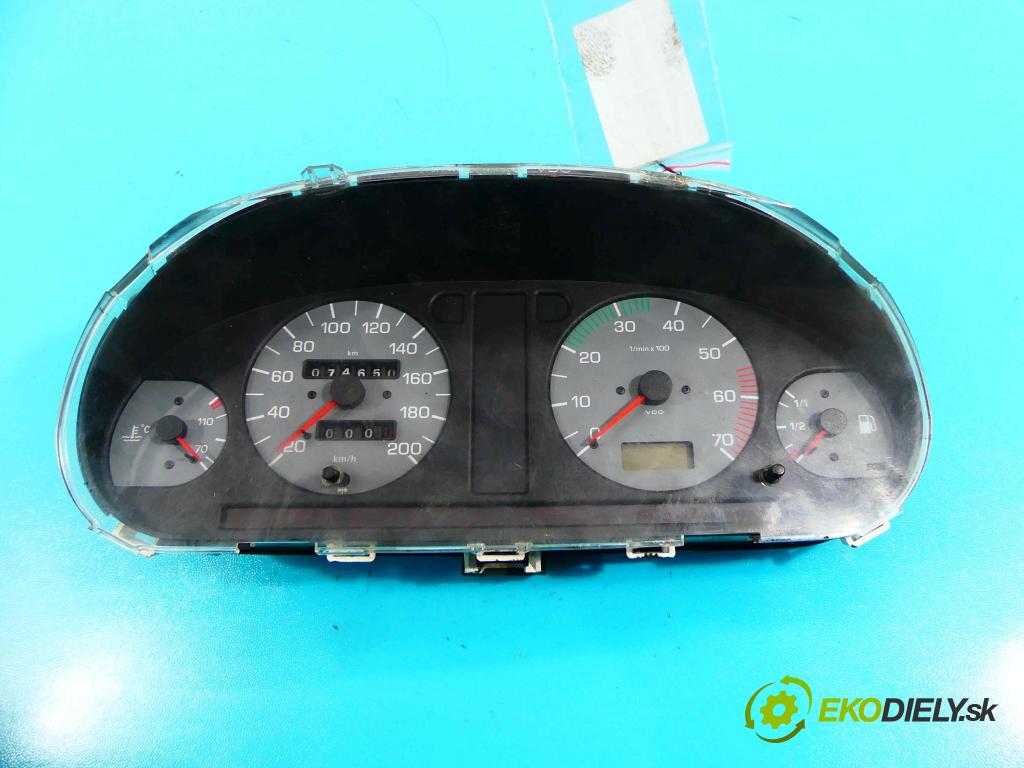 Skoda Felicia 1.3 mpi 68 hp manual 50 kW 1289 cm3 5- Přístrojová deska 443431153820 (Přístrojové desky, displeje)