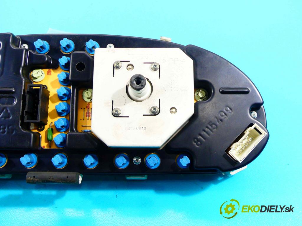 Skoda Felicia 1.3 mpi 68 hp manual 50 kW 1289 cm3 5- Přístrojová deska 443431153820 (Přístrojové desky, displeje)