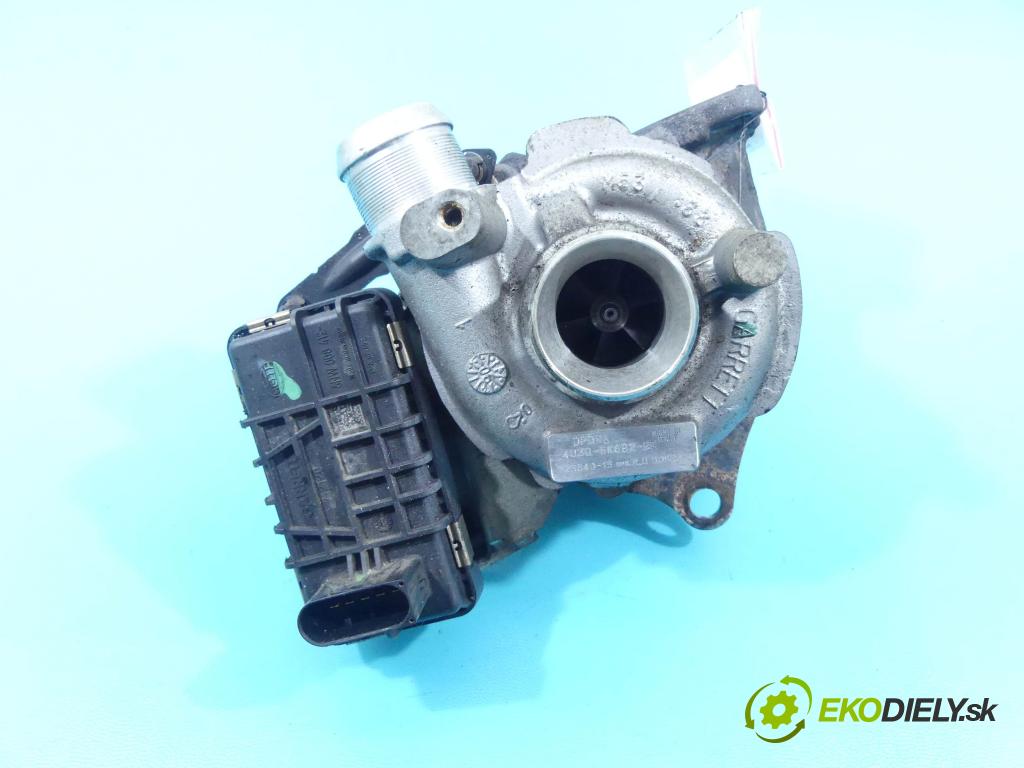 Citroen C6 2005-2012 2.7 hdi 204 HP automatic 150 kW 2720 cm3 4- turbodúchadlo, turbo 723340-13 (Turbodúchadlá (kompletné))