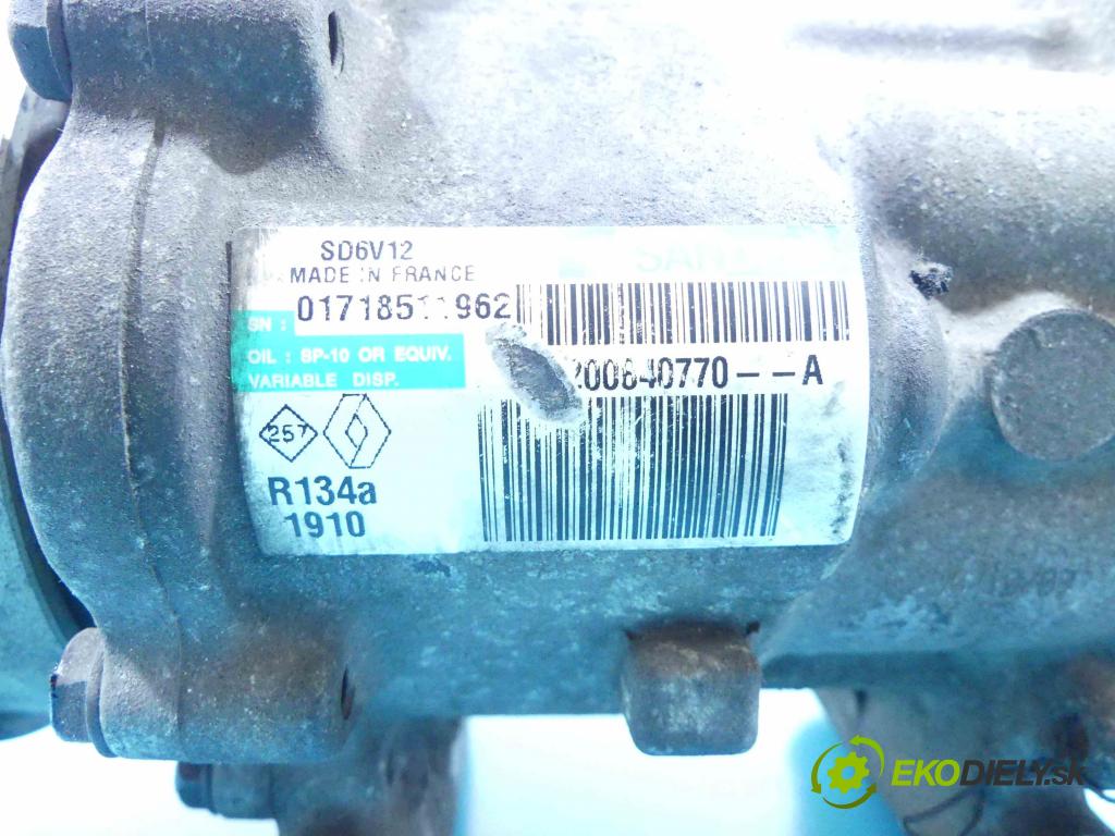 Renault Thalia II 2008-2013 1,2.0 16v 75 HP manual 55 kW 1149 cm3 4- čerpadlo klimatizácie 8200840770